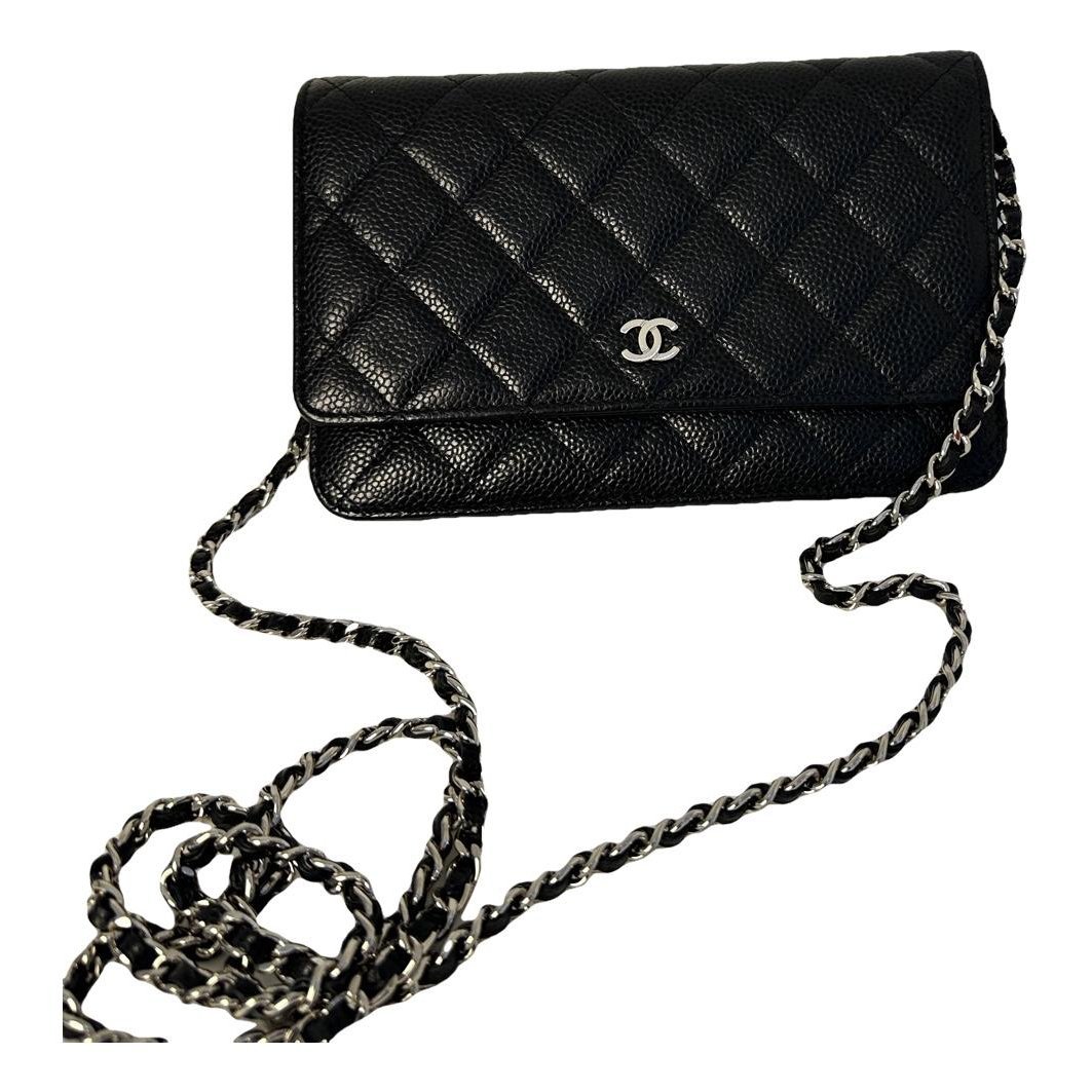 Wallet On Chain Timeless/Classique leather crossbody bag