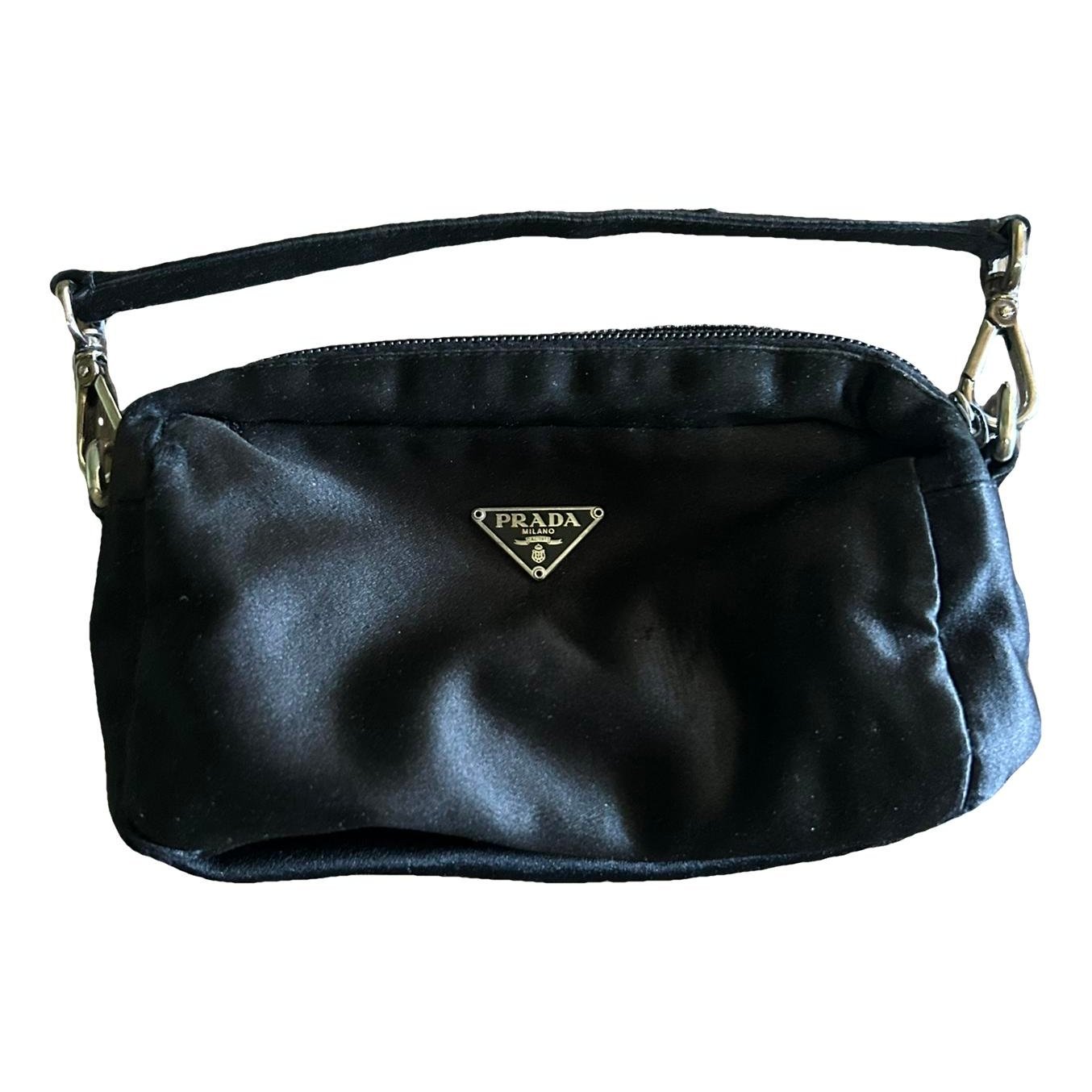 Silk clutch bag