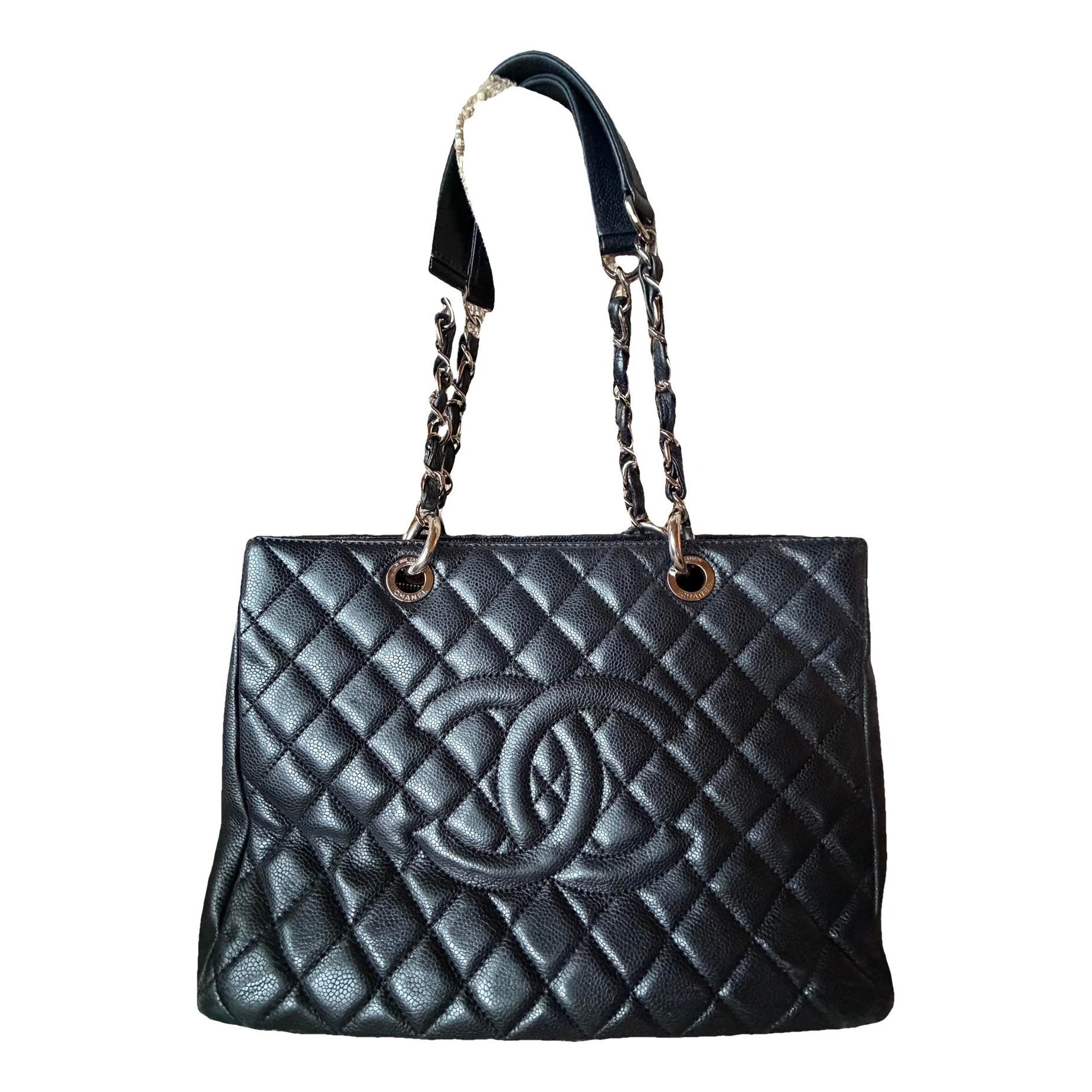 Grand shopping leather tote