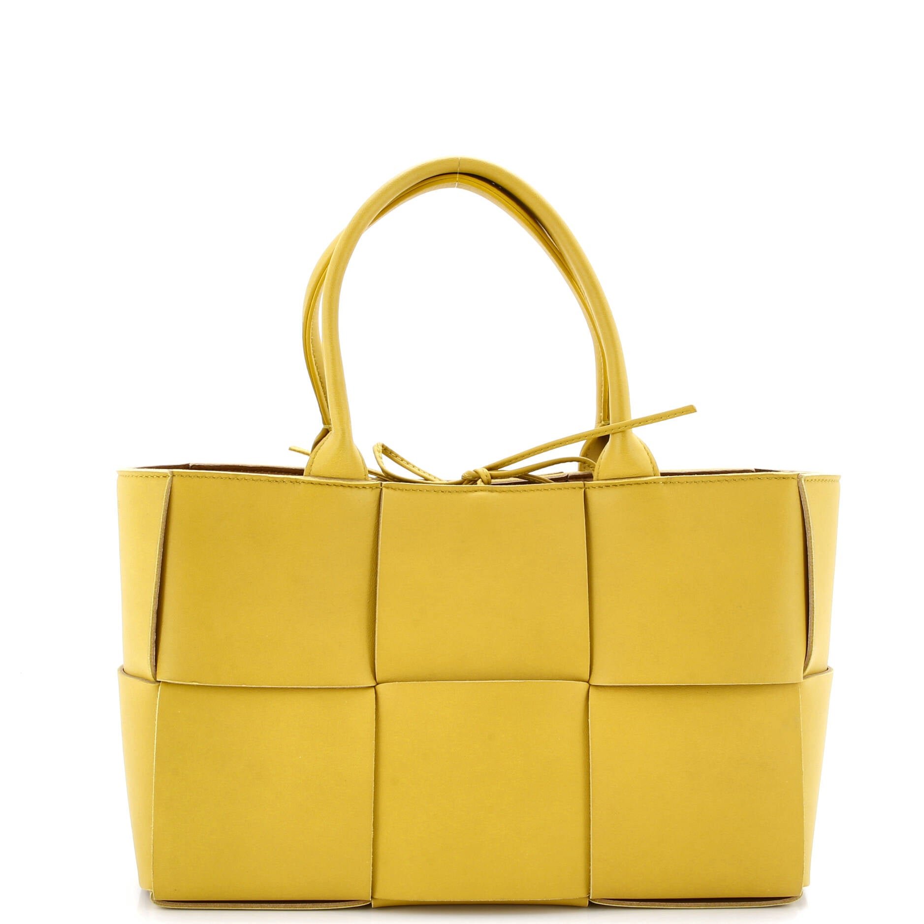 Bottega Veneta Arco Tote Maxi Intrecciato Leather Small