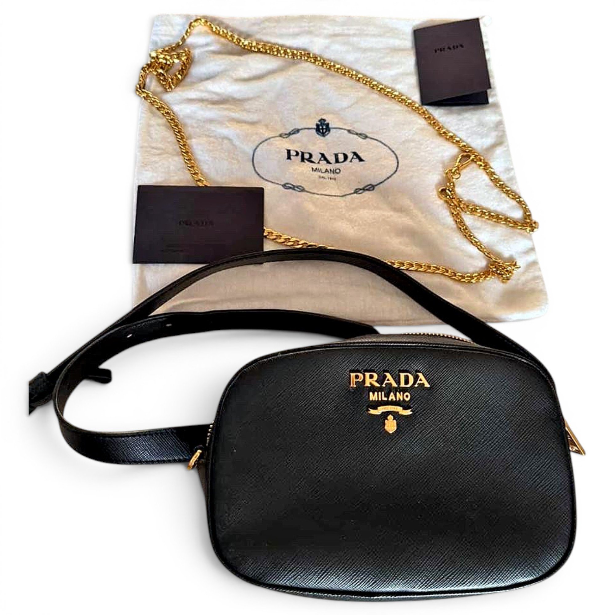 Leather crossbody bag