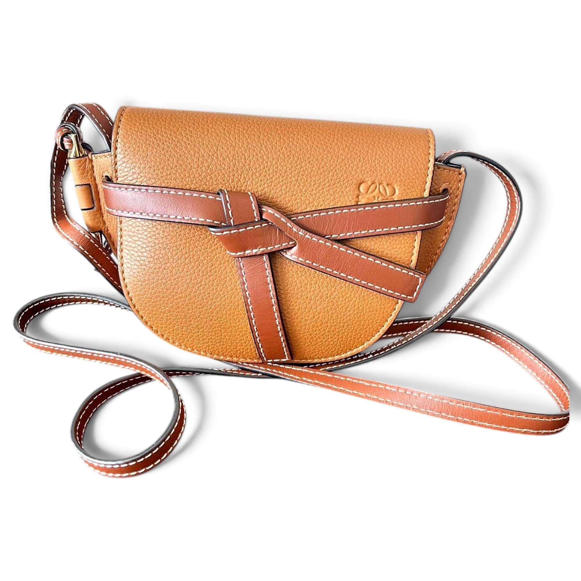 Gate leather handbag