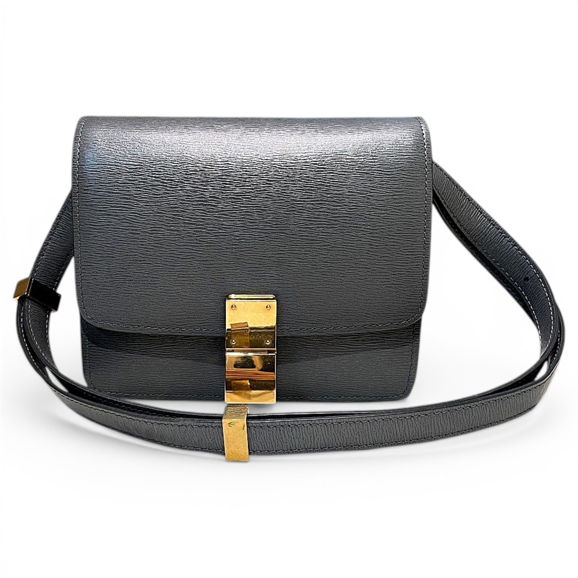 Triomphe leather handbag
