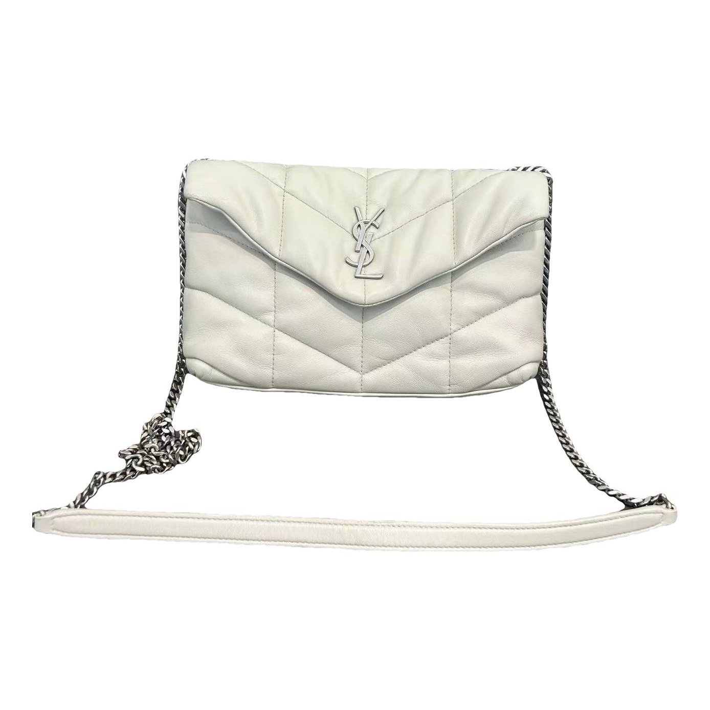 Loulou Puffer leather crossbody bag