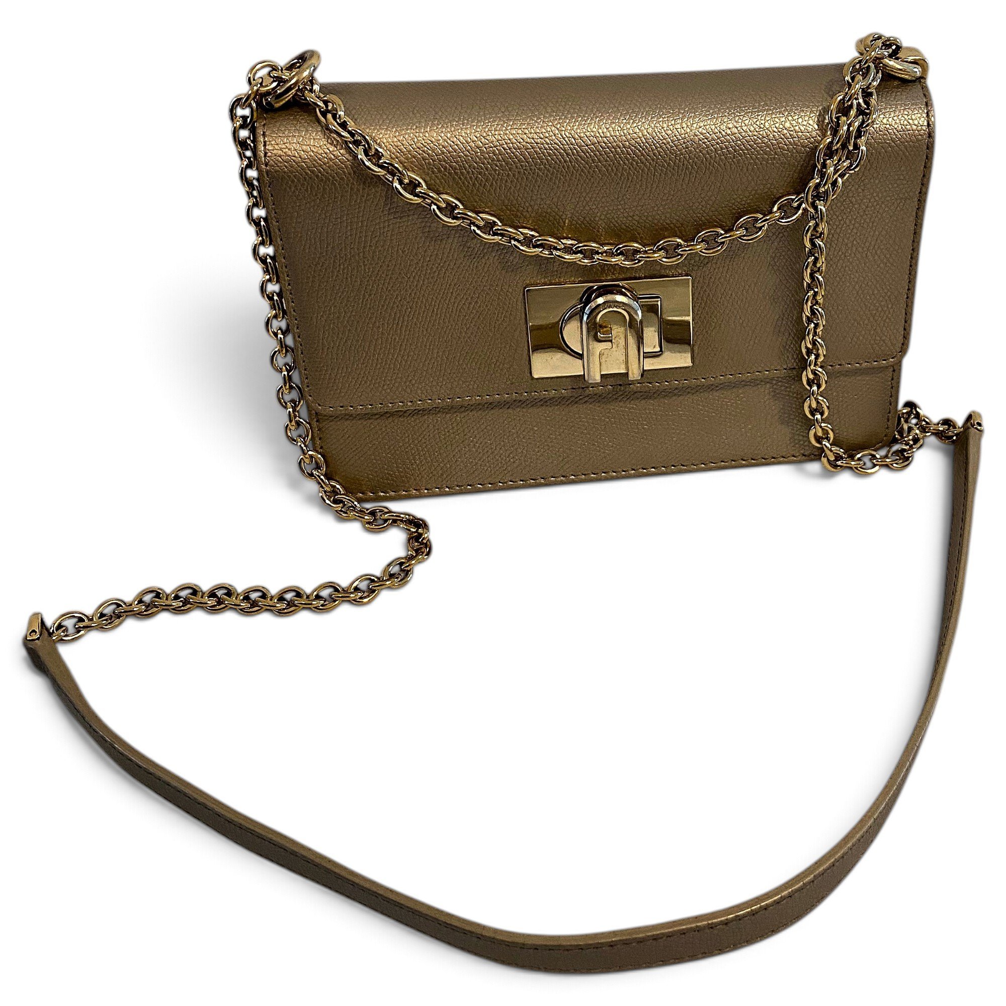 Leather crossbody bag