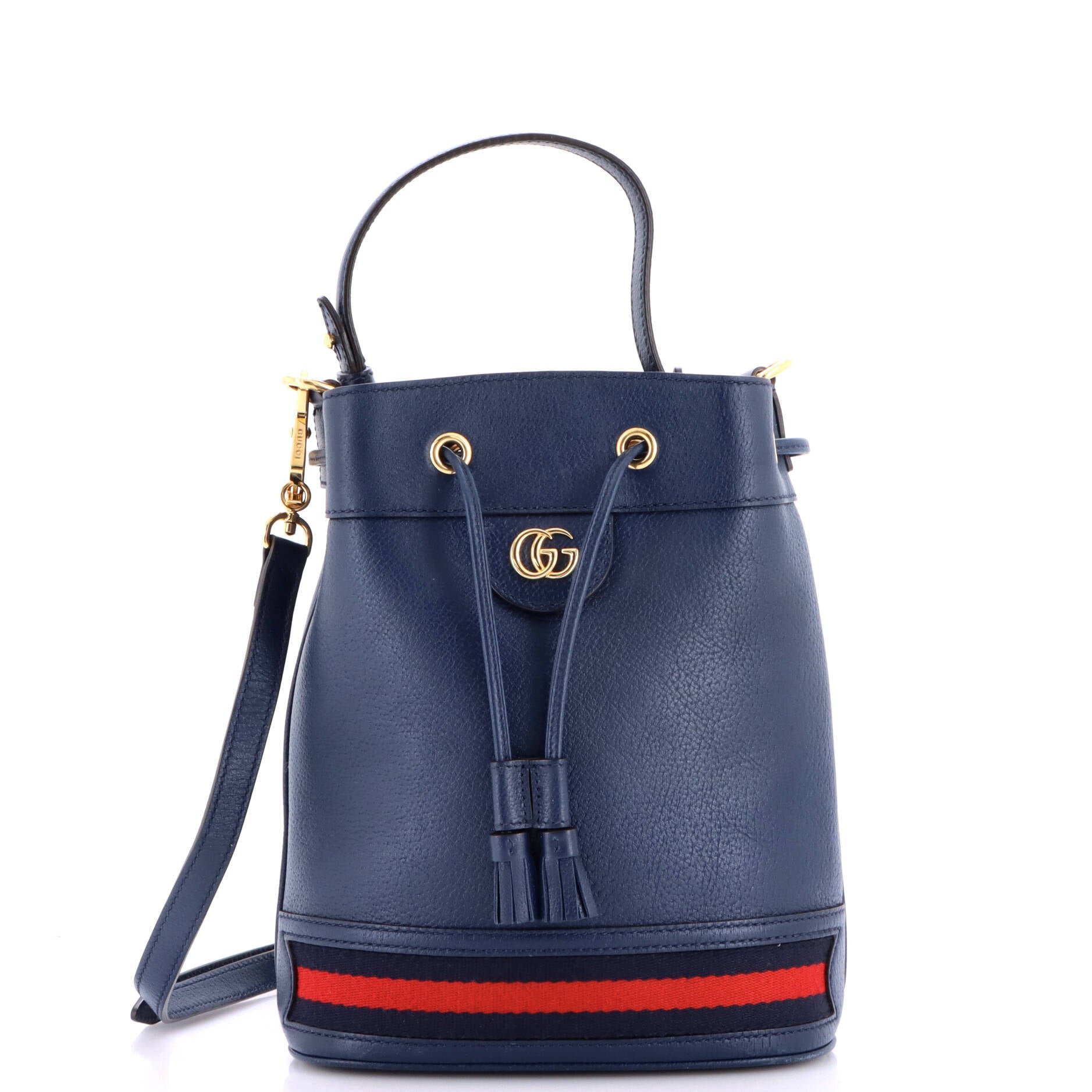 Ophidia Bucket Bag Leather Small