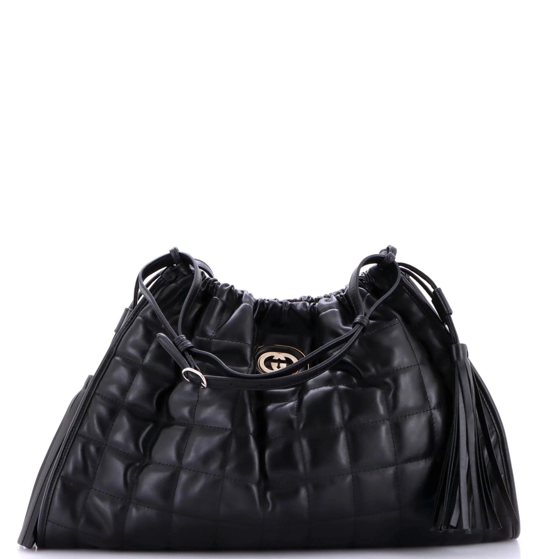 Leather tote