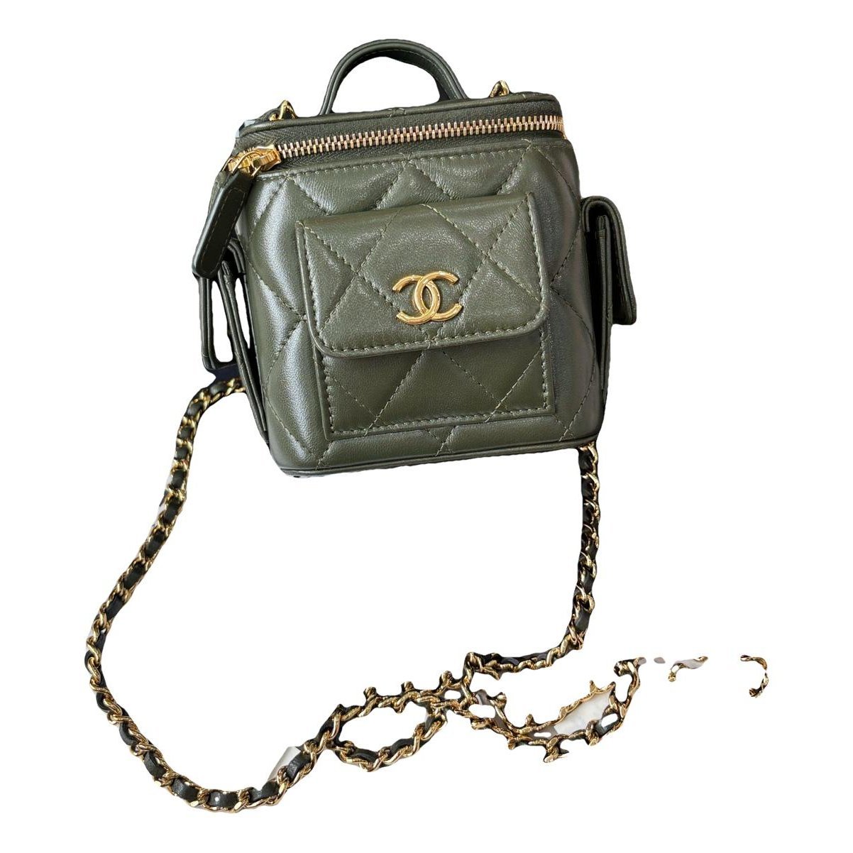 Leather handbag