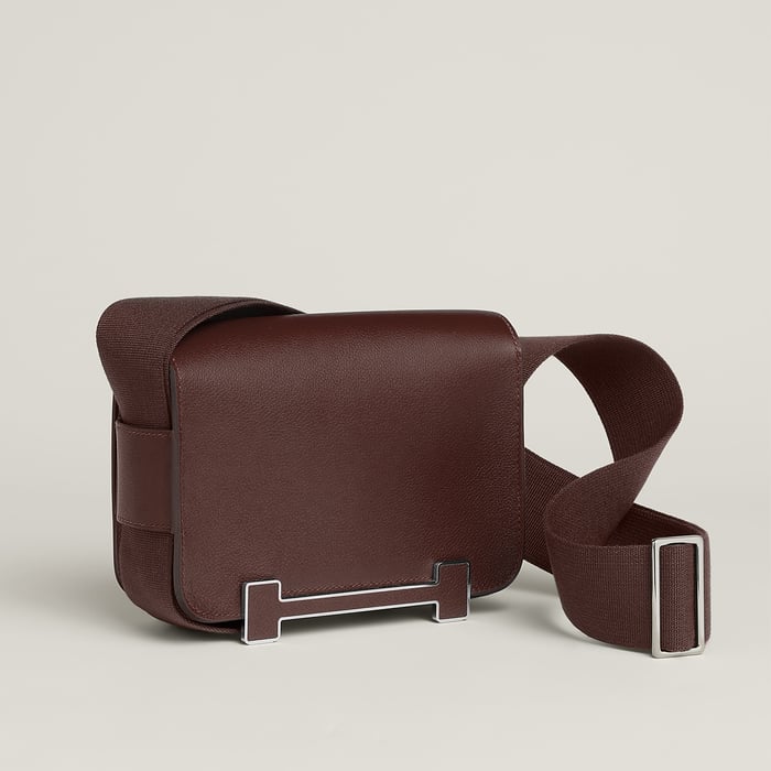 Rouge Sellier Hermès Geta Bag