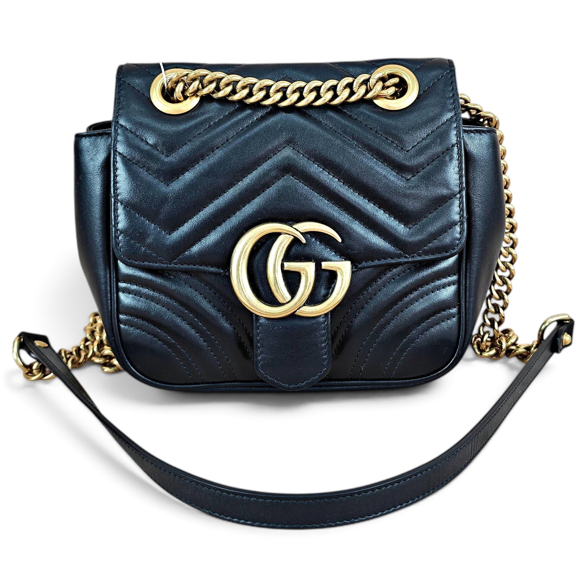 Leather crossbody bag