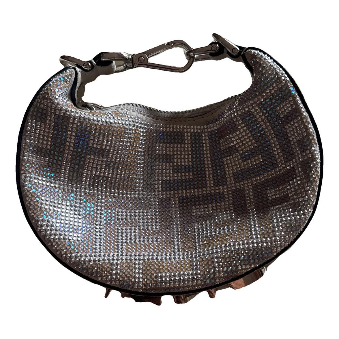 Fendigraphy glitter handbag