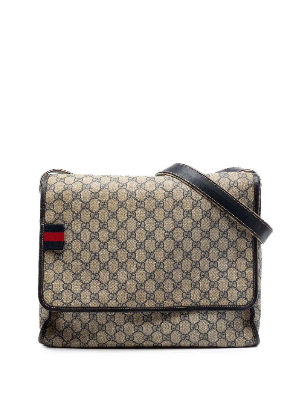 2016-2026 GG Supreme Web Messenger Bag crossbody bag