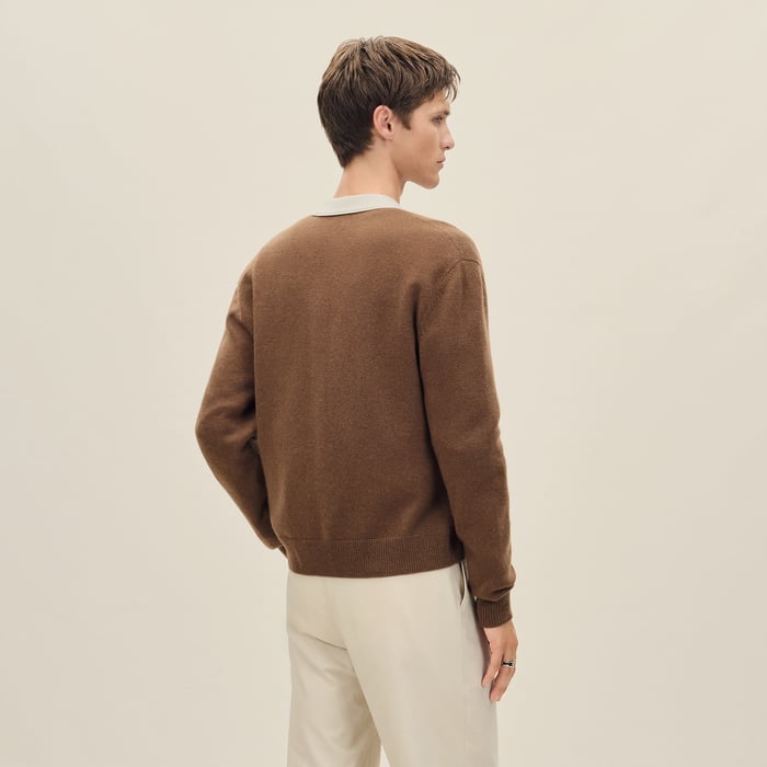 Caramel "Detail Colore" Buttoned Cardigan