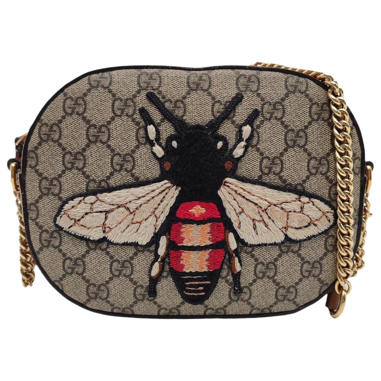 Animalier leather crossbody bag