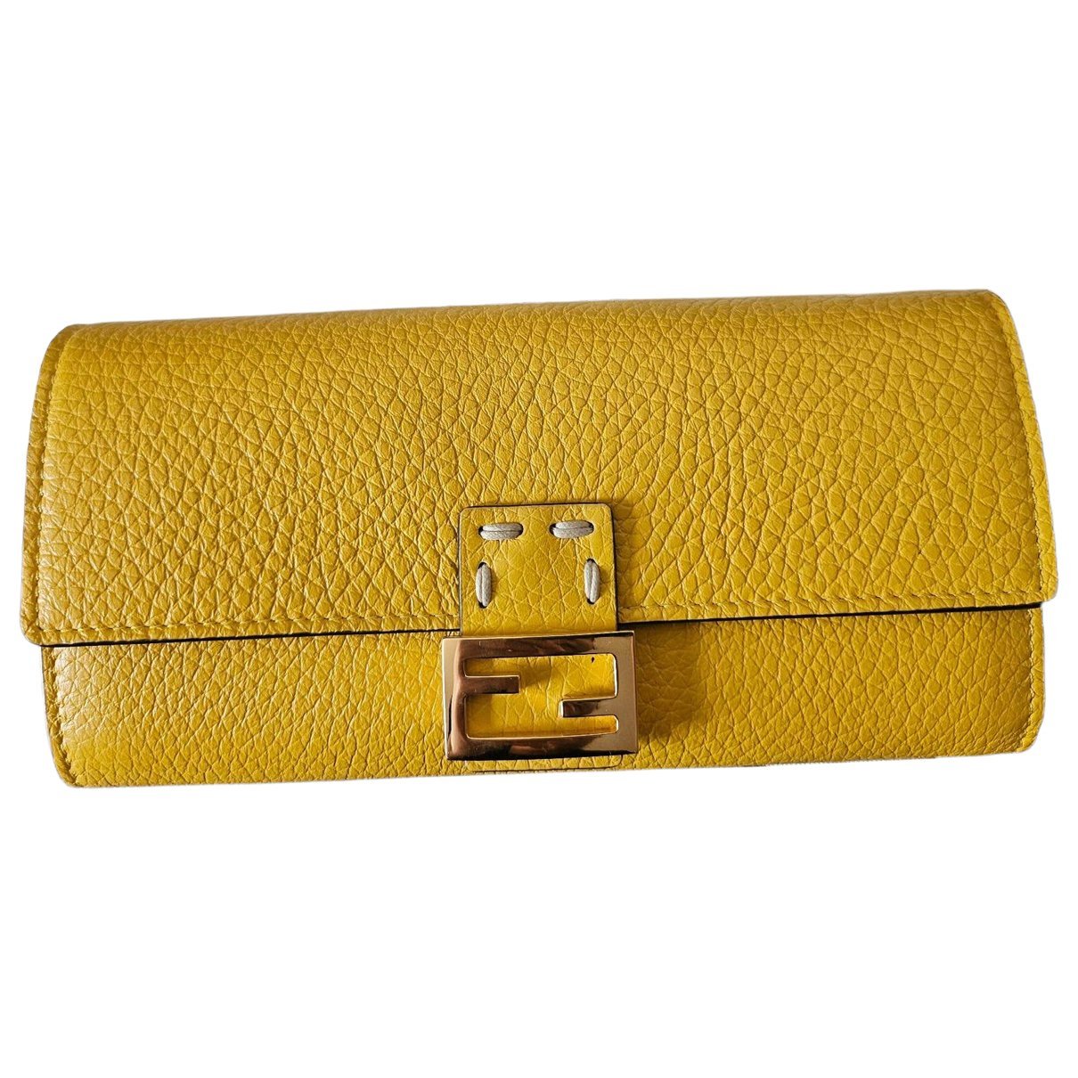 Baguette leather handbag