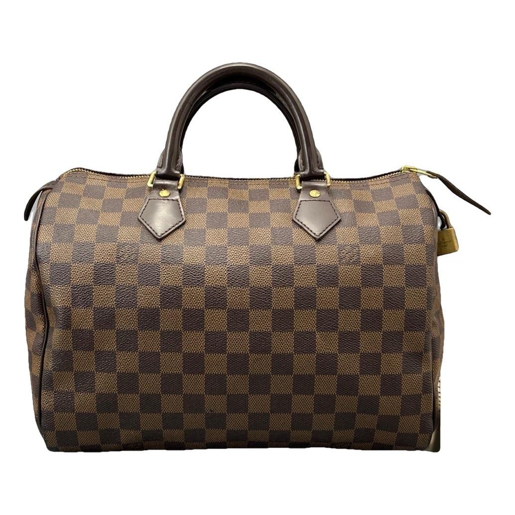 Speedy leather handbag