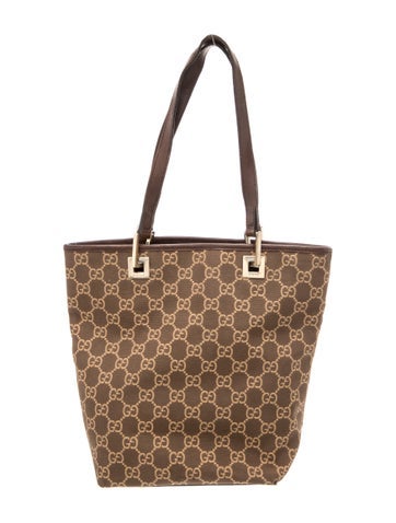 GG Canvas Tote Vintage
