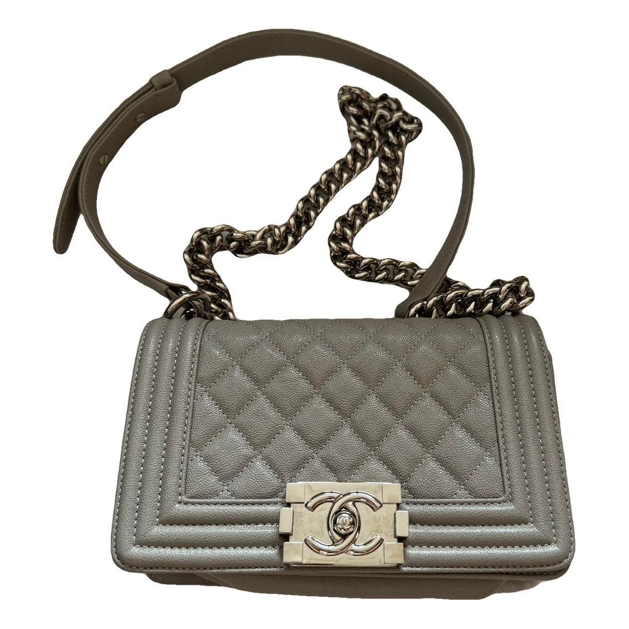 Boy leather crossbody bag