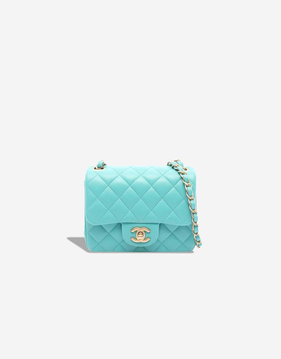 
		Timeless Mini Square Lamb Turquoise    