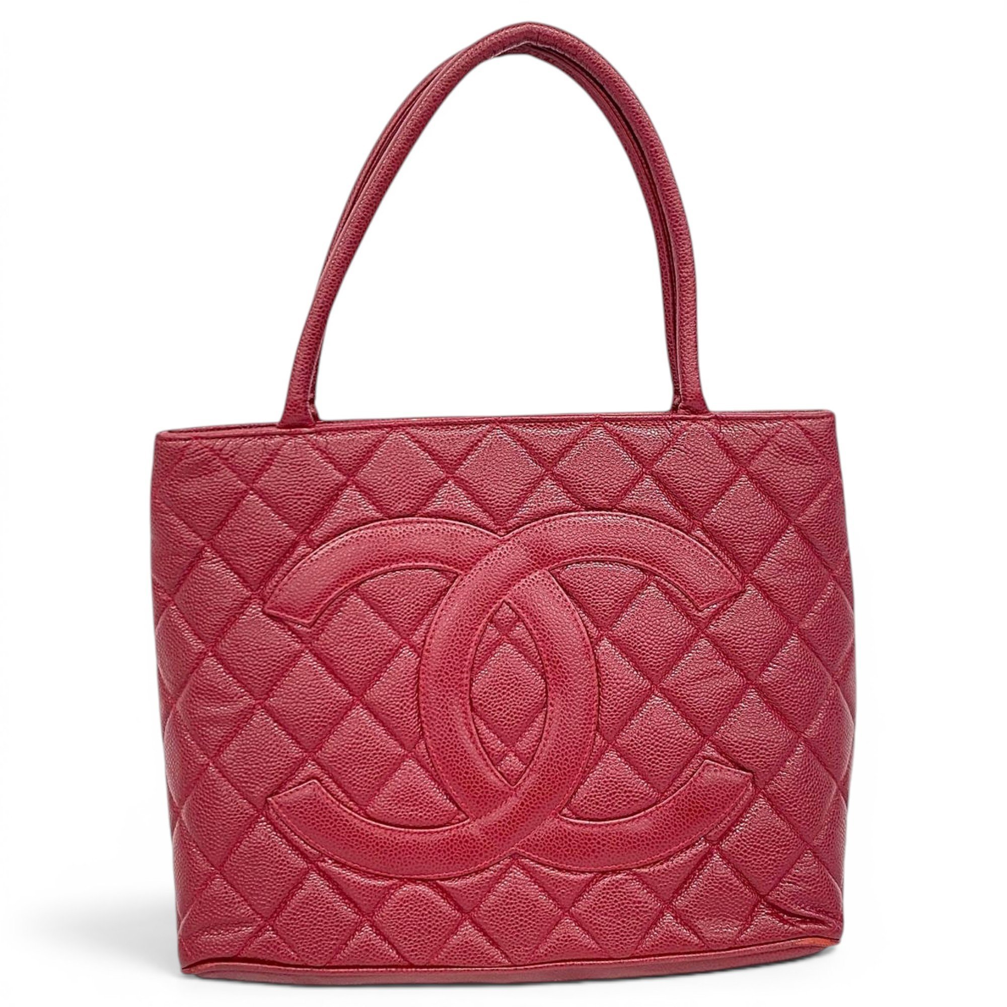 2.55 leather tote