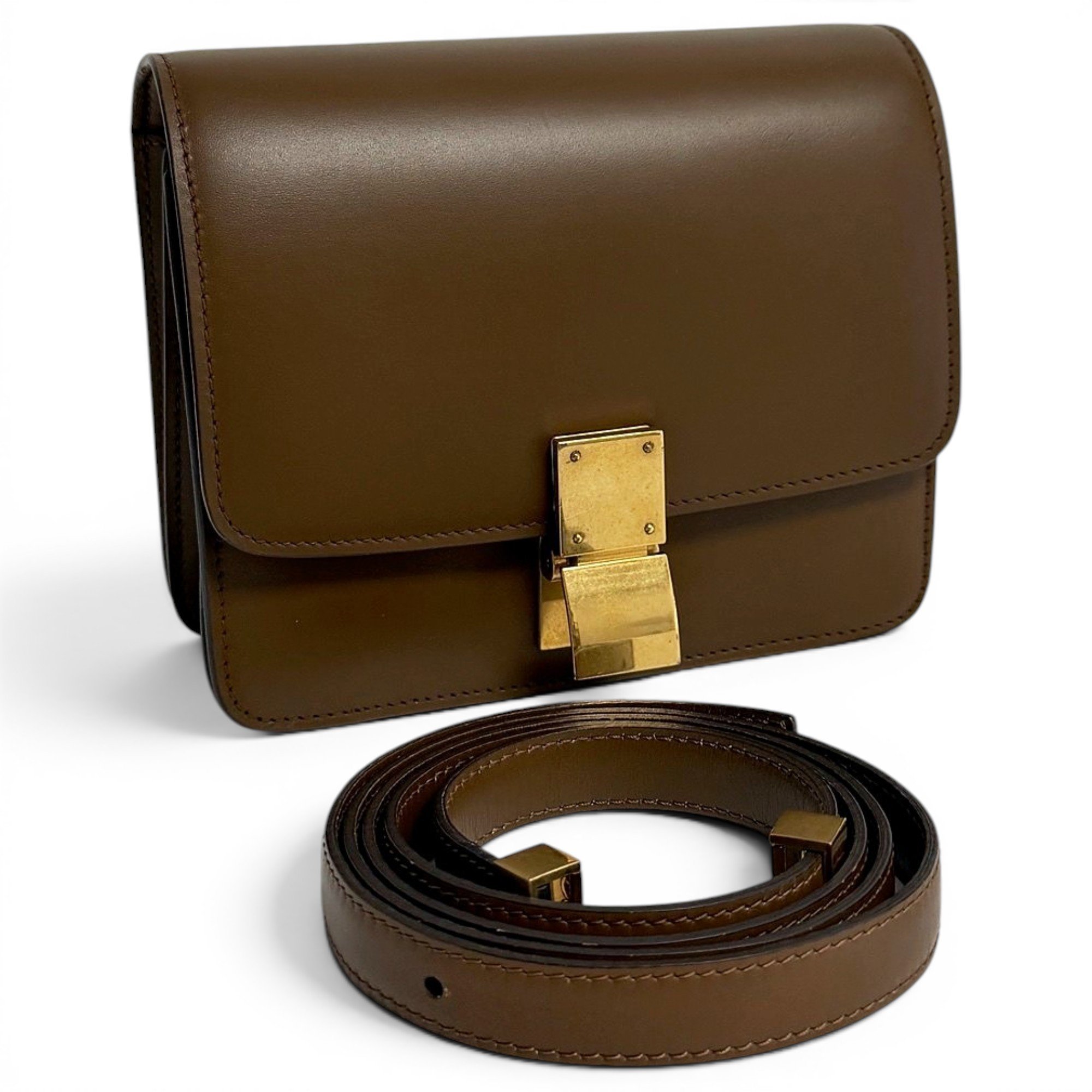 Celine Classic leather crossbody bag
