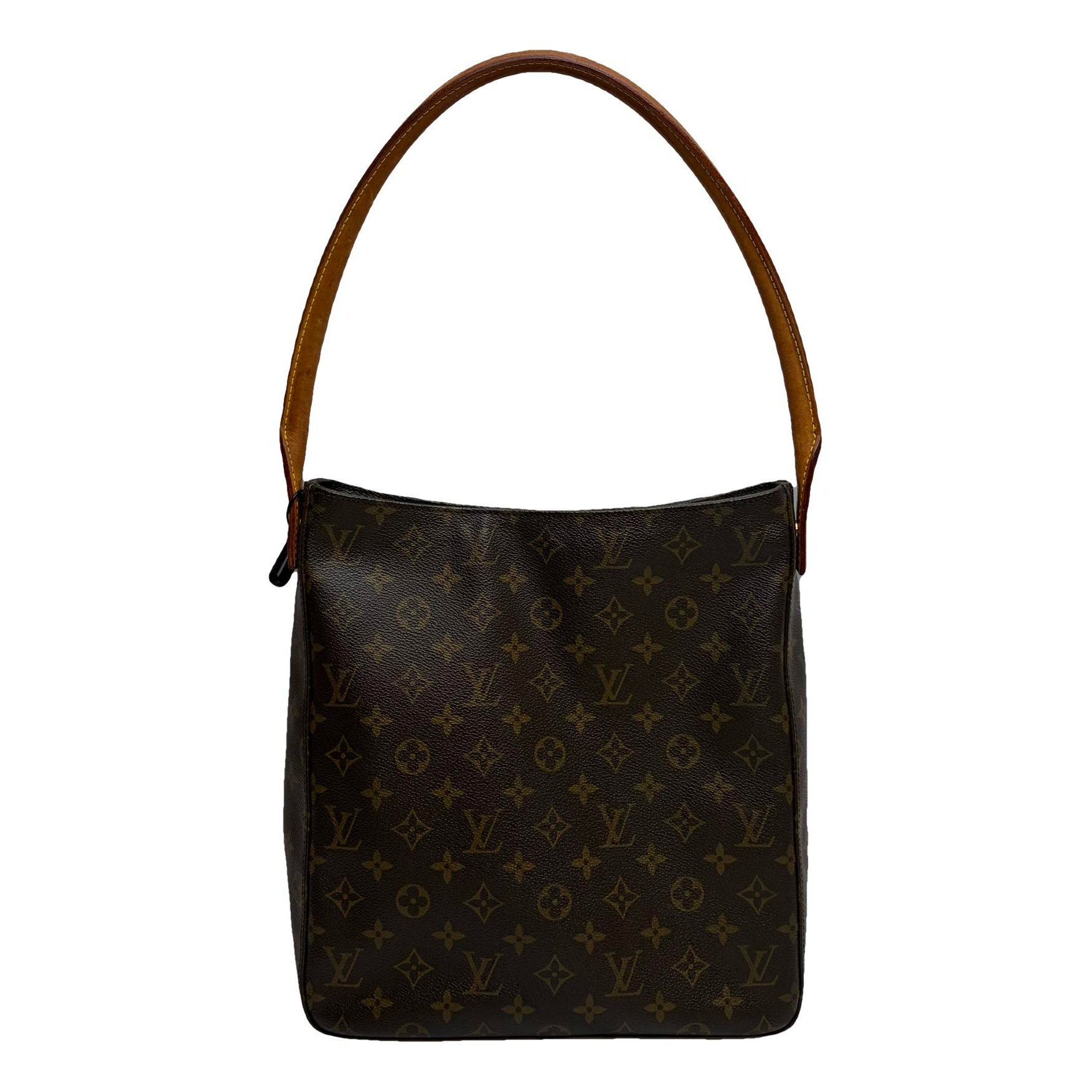 Leather tote