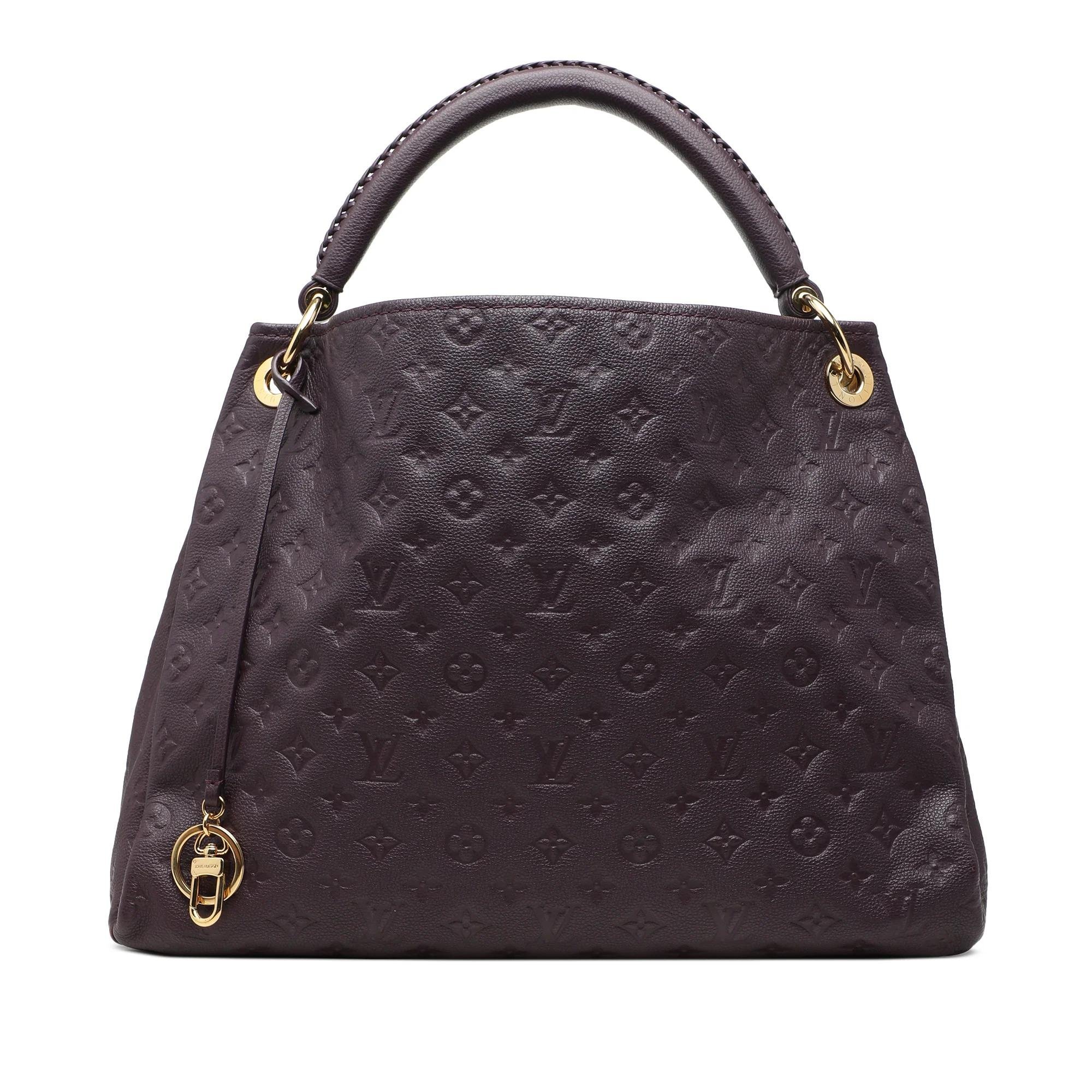 Artsy leather bag