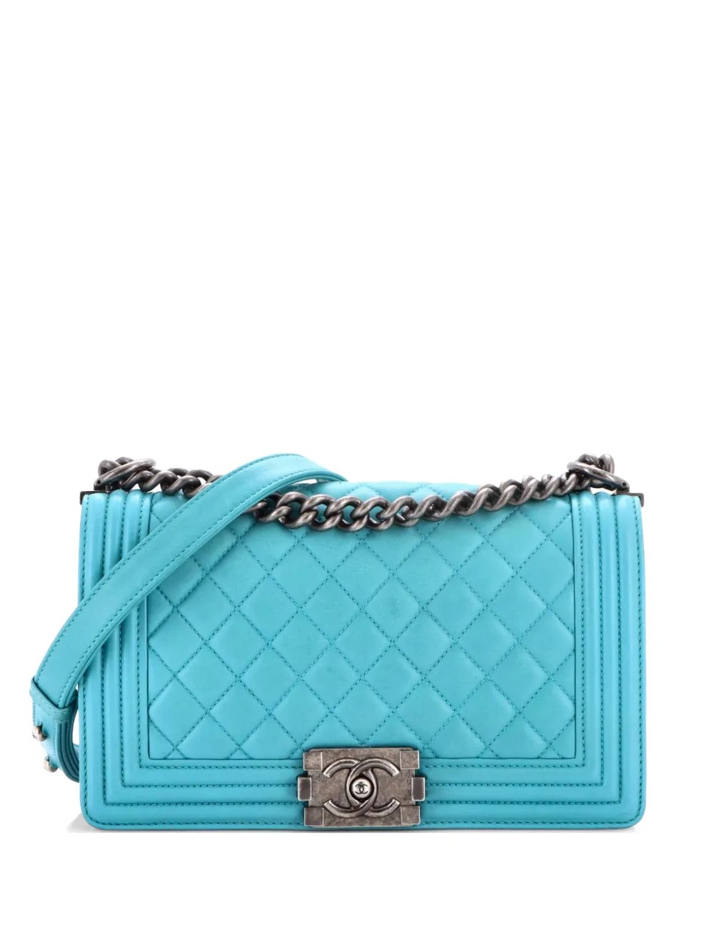 Boy Flap Bag Quilted Lambskin Old Medium shoulder bag