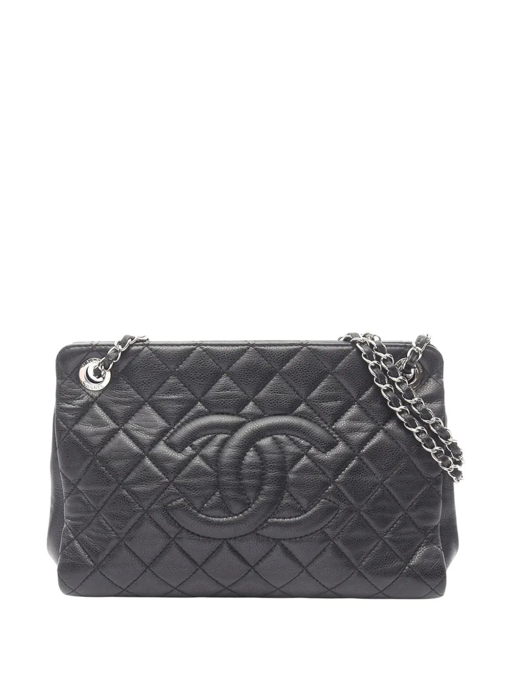 2012-2013 CC Quilted Caviar Timeless Soft Shopper tote bag