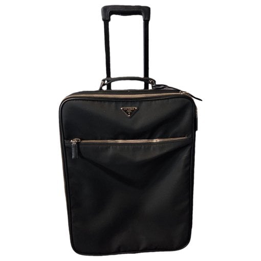 Re-Nylon leather travel bag