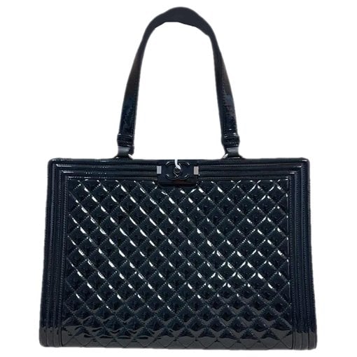 Boy patent leather handbag