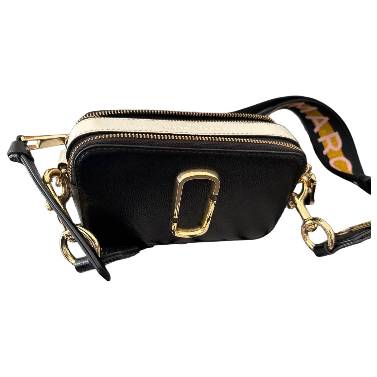 Snapshot leather crossbody bag