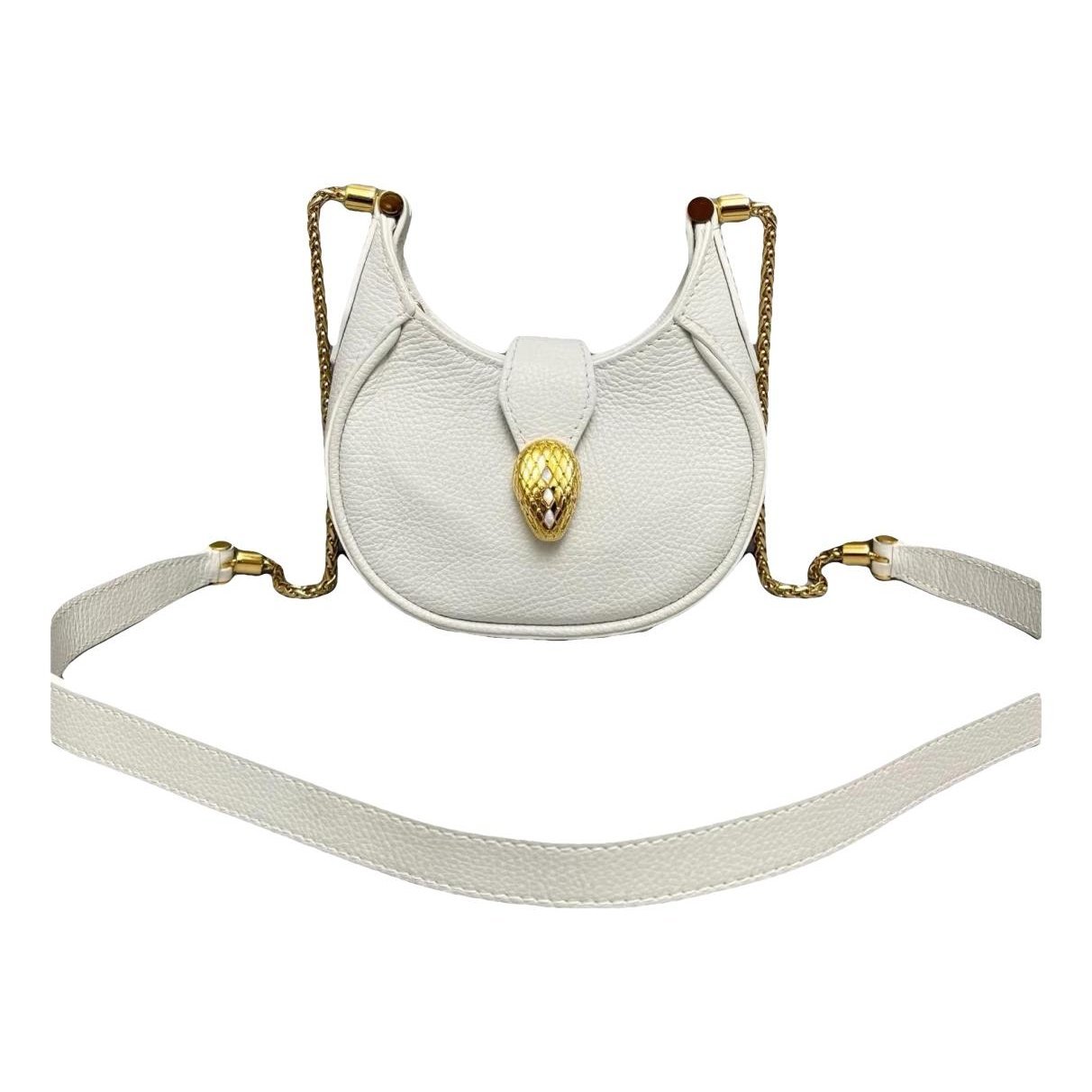 Serpenti leather handbag