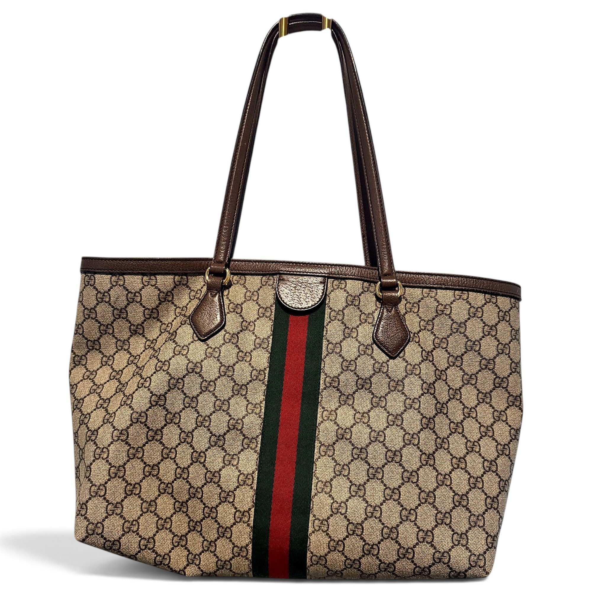 Ophidia leather tote