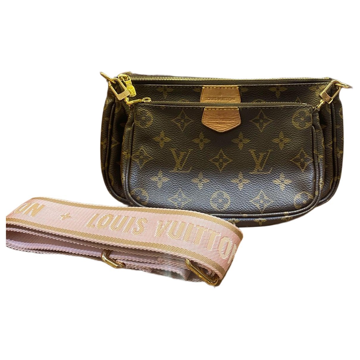 Multi Pochette Accessoires leather handbag