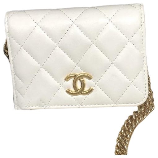 Wallet On Chain Timeless/Classique leather crossbody bag