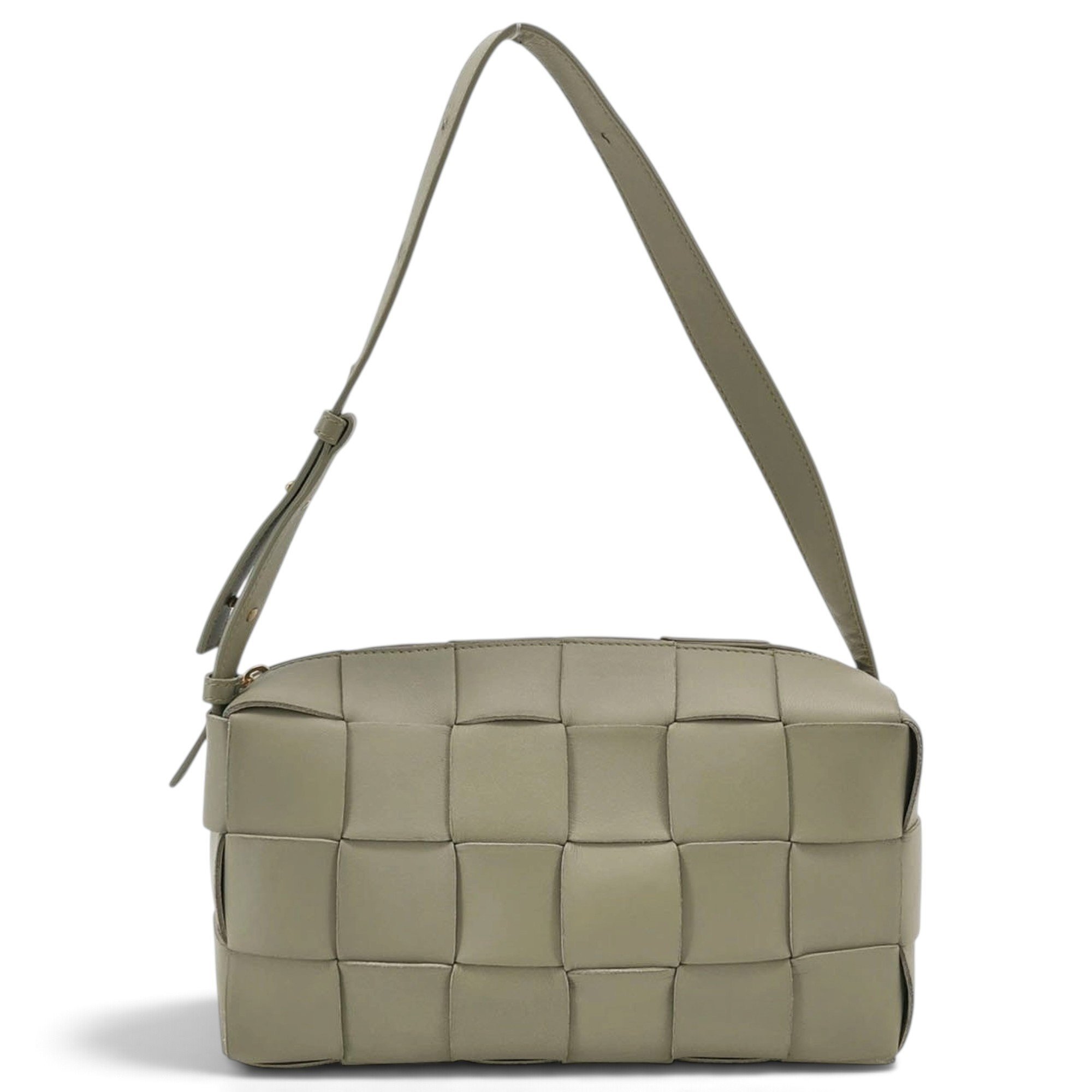 Bottega Veneta Brick Cassette leather handbag