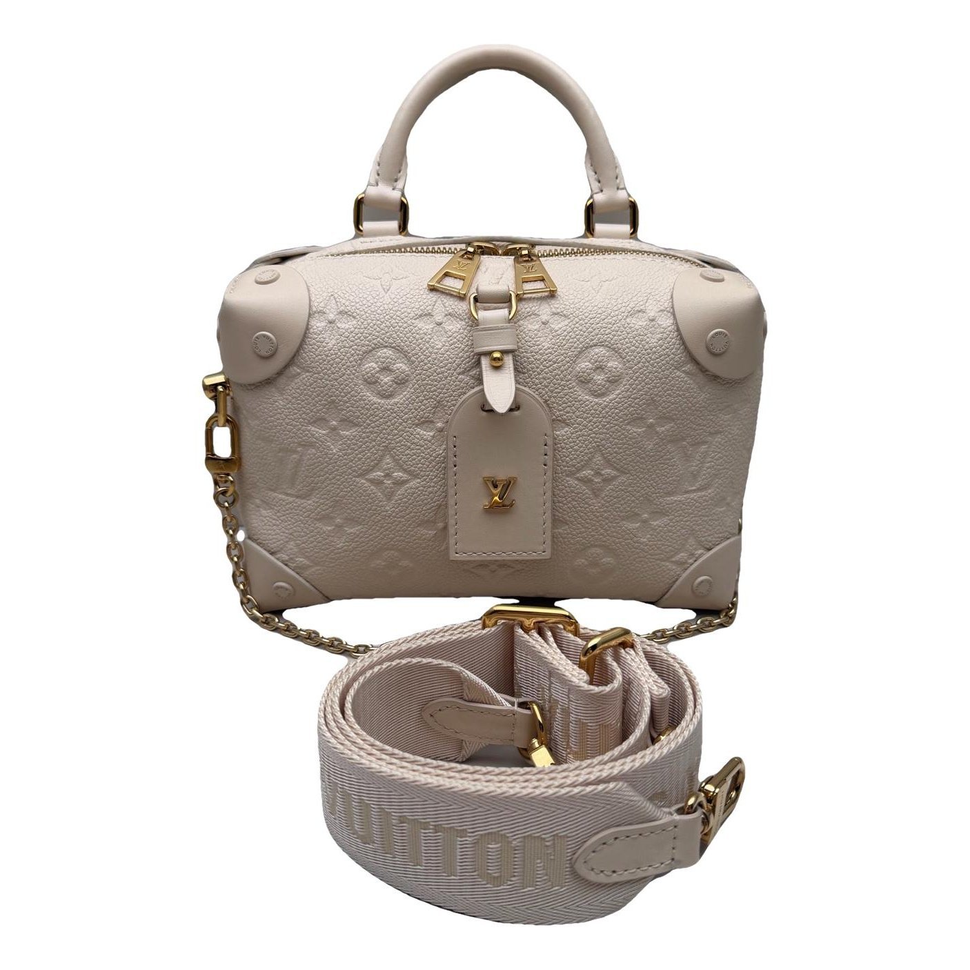 Louis Vuitton Petite Malle Souple leather handbag