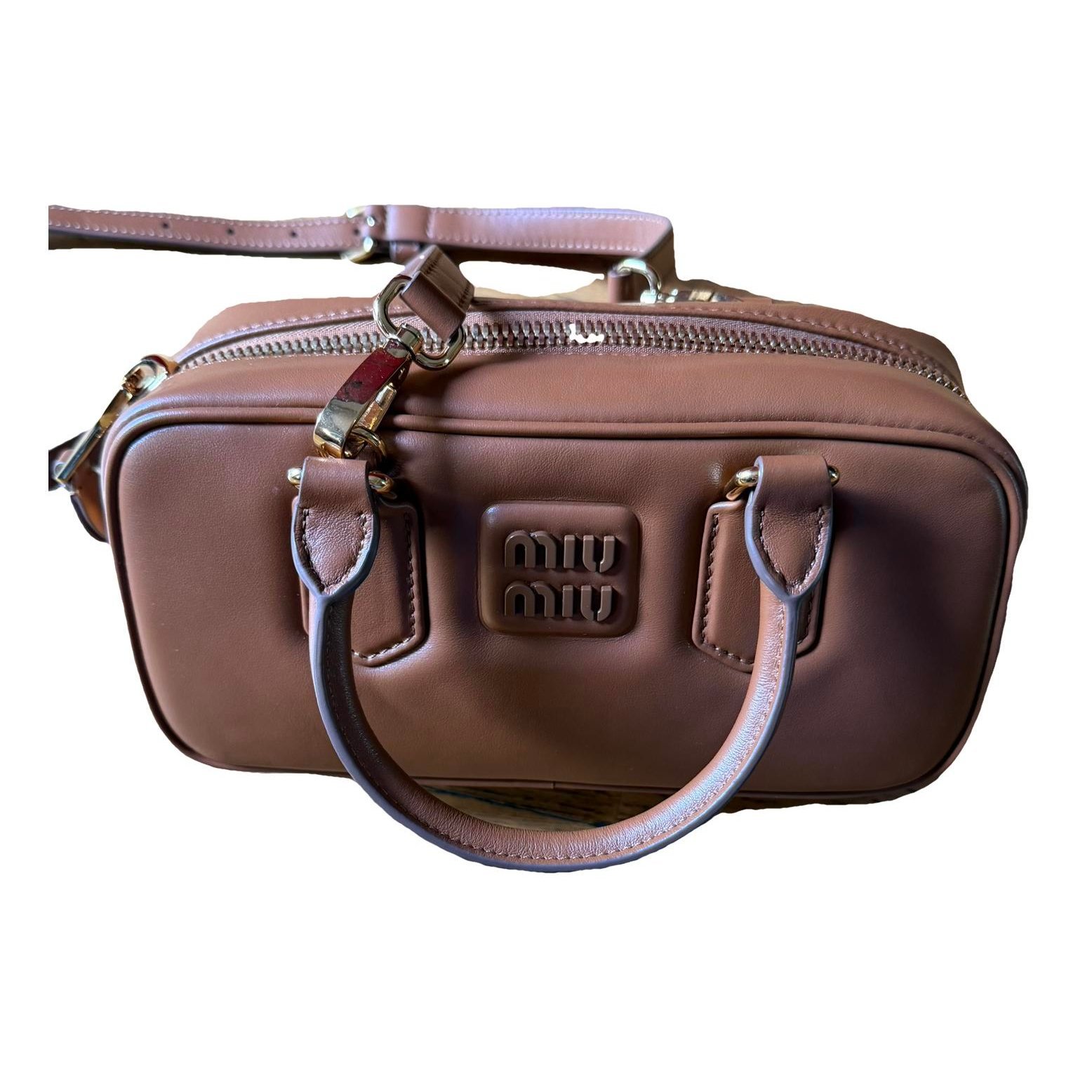 Arcadie leather handbag