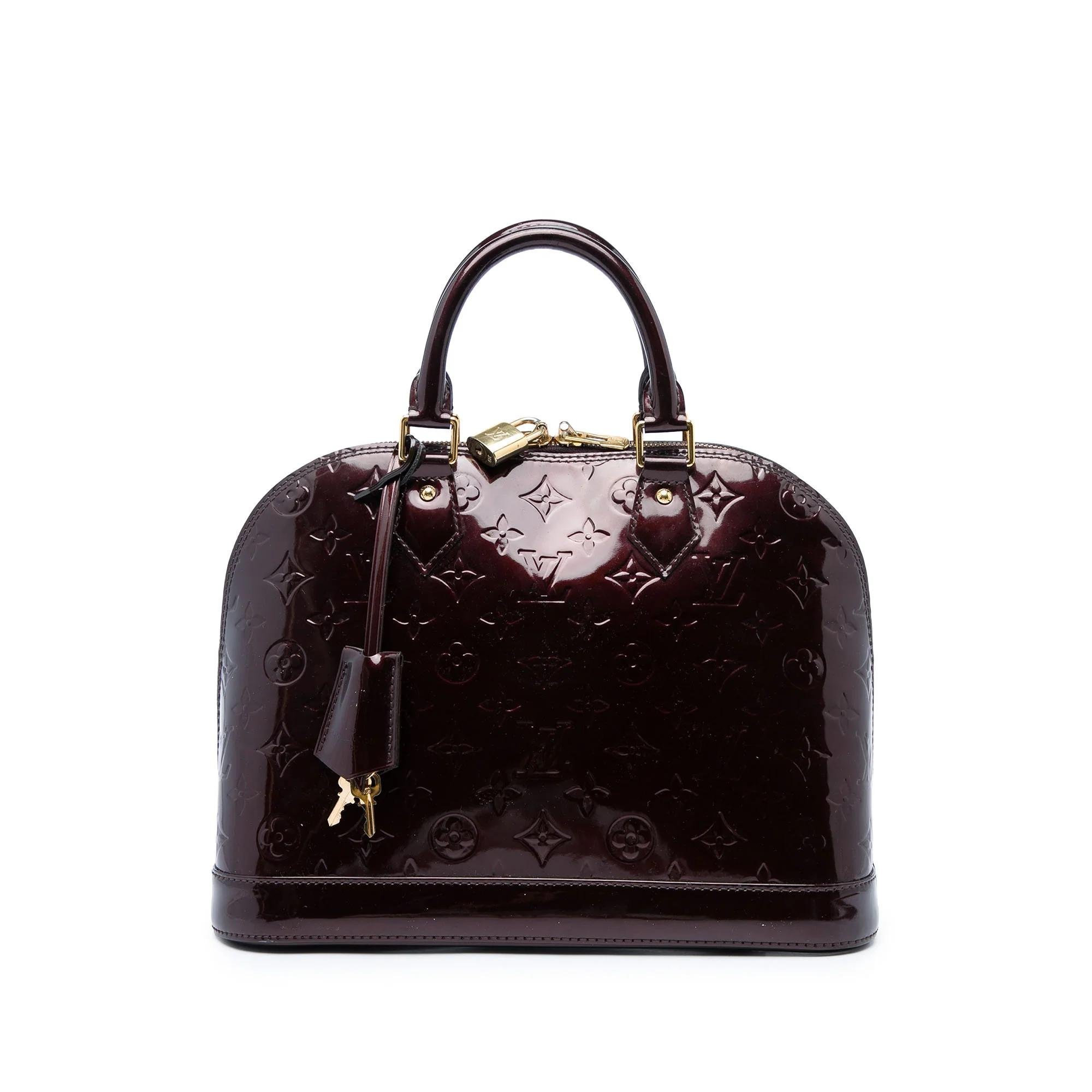 Alma leather handbag