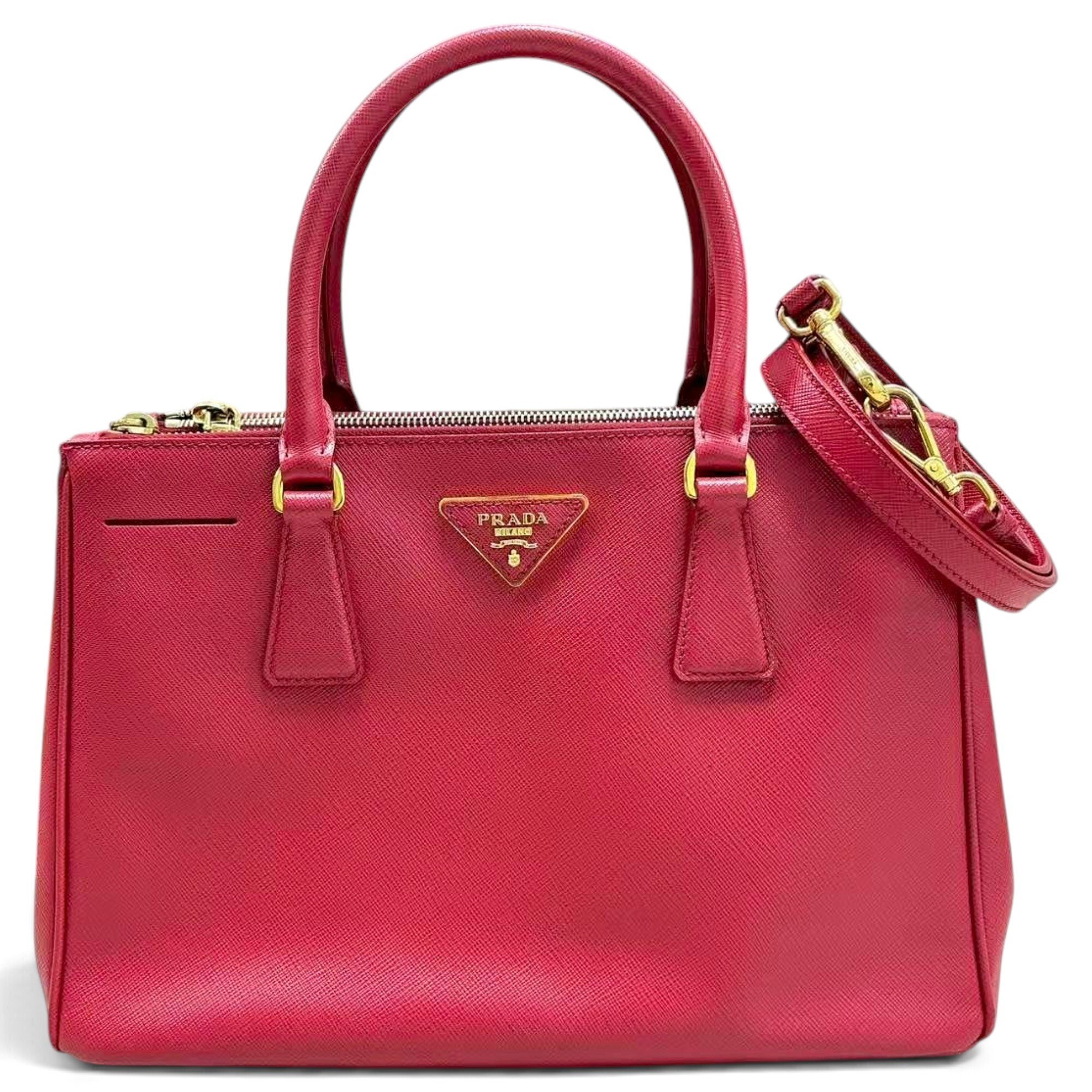 Galleria leather handbag