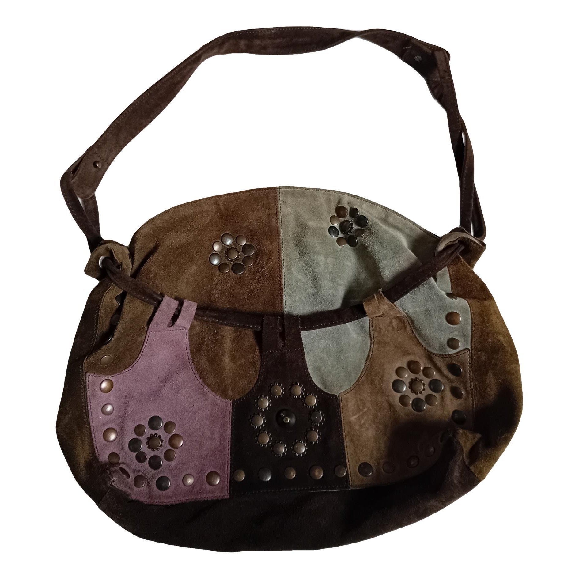 Velvet handbag