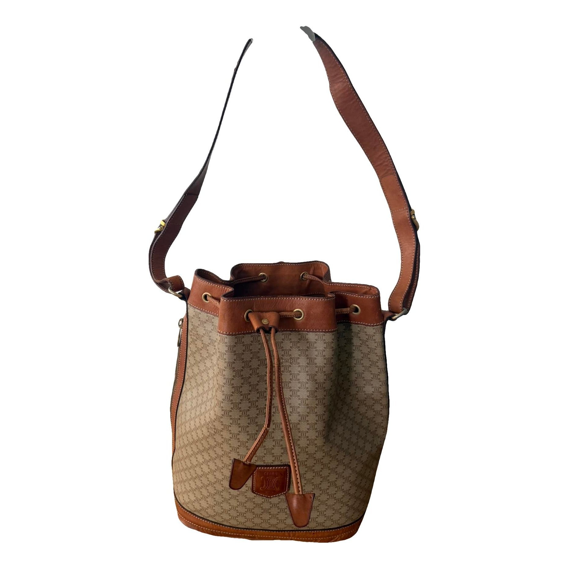 SAC SEAU leather handbag