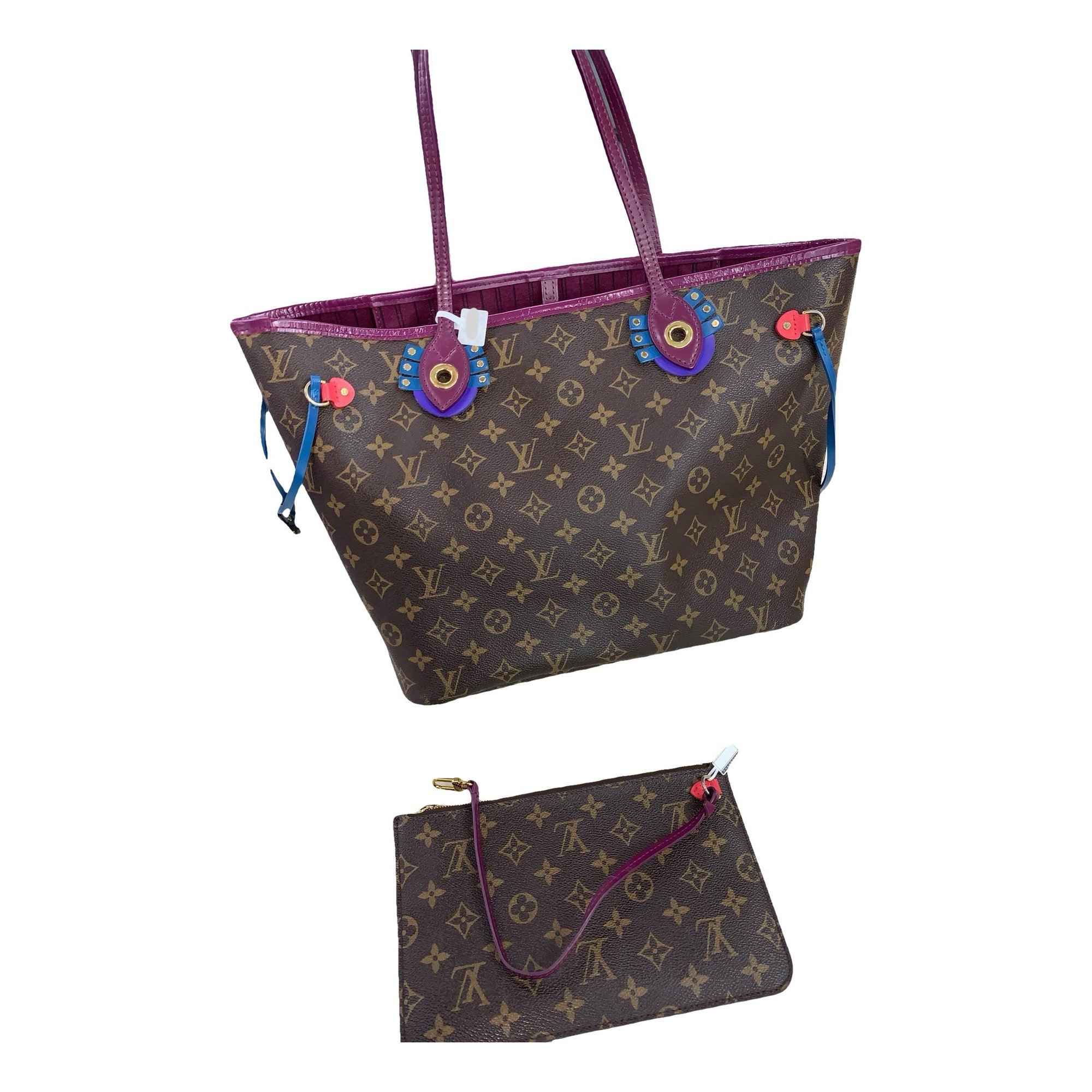 Neverfull leather handbag