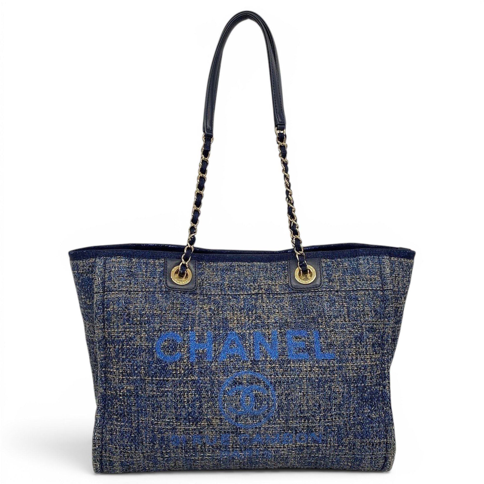 Deauville tweed tote