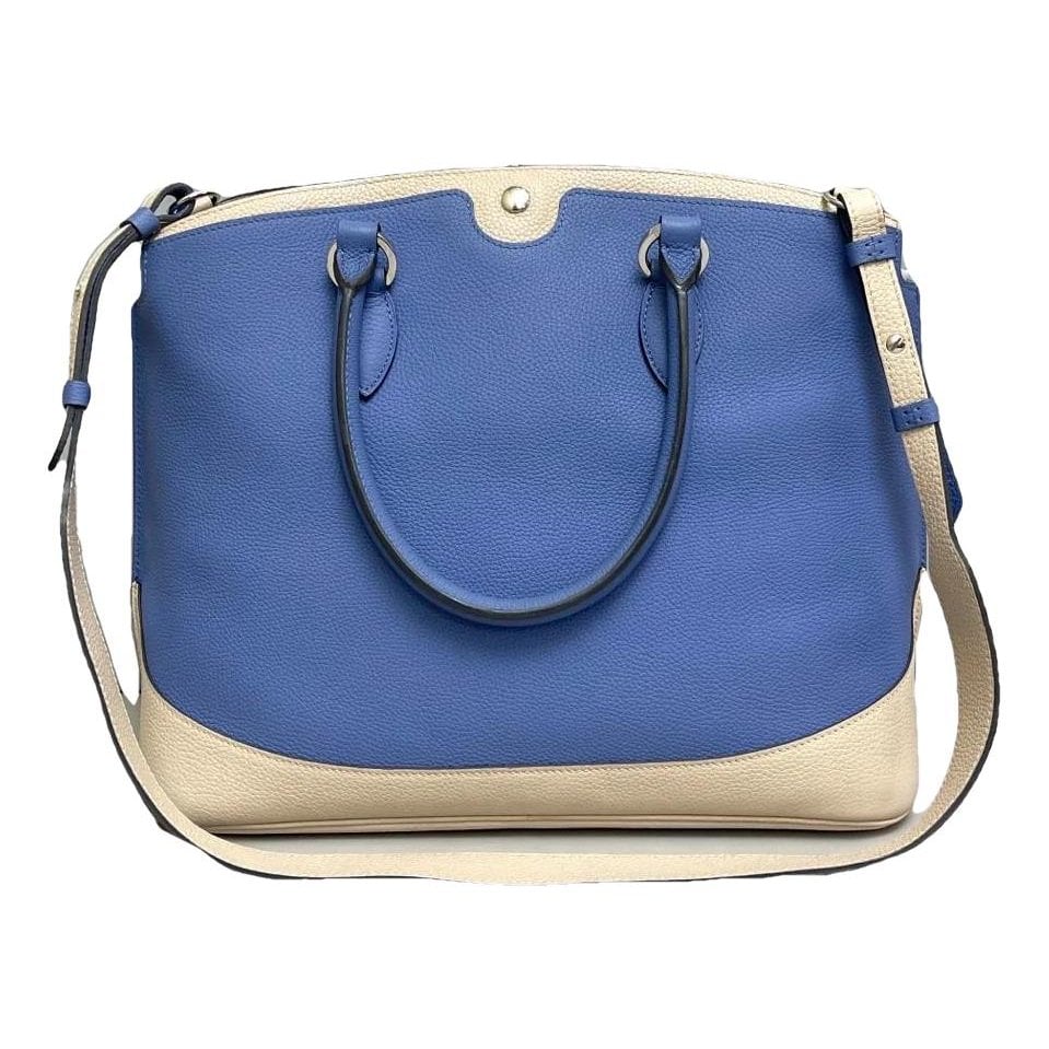 Leather tote