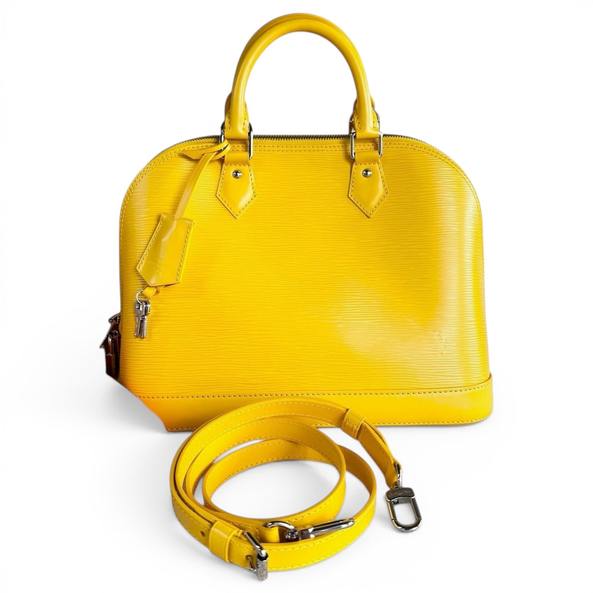 Alma BB leather handbag