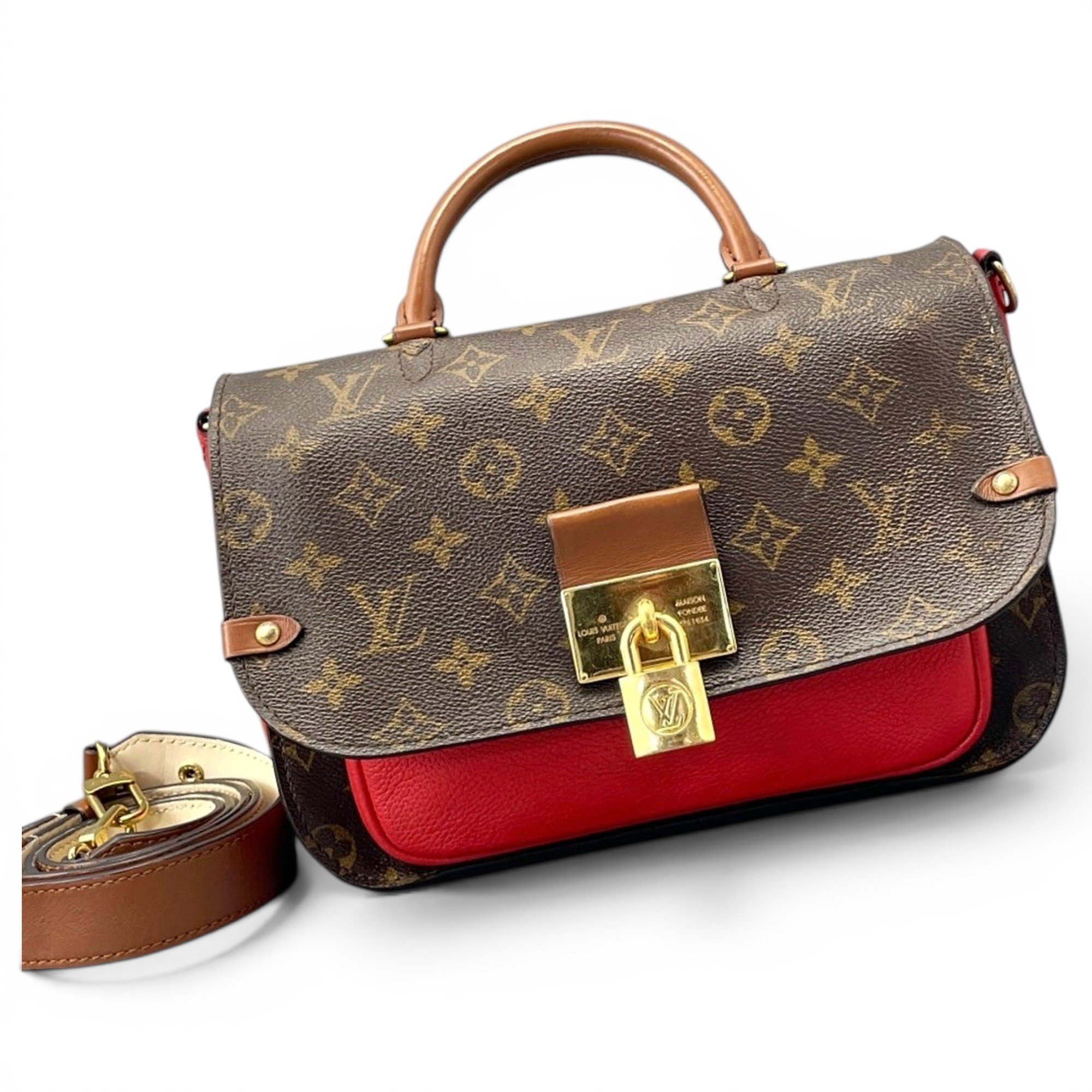Marignan leather handbag