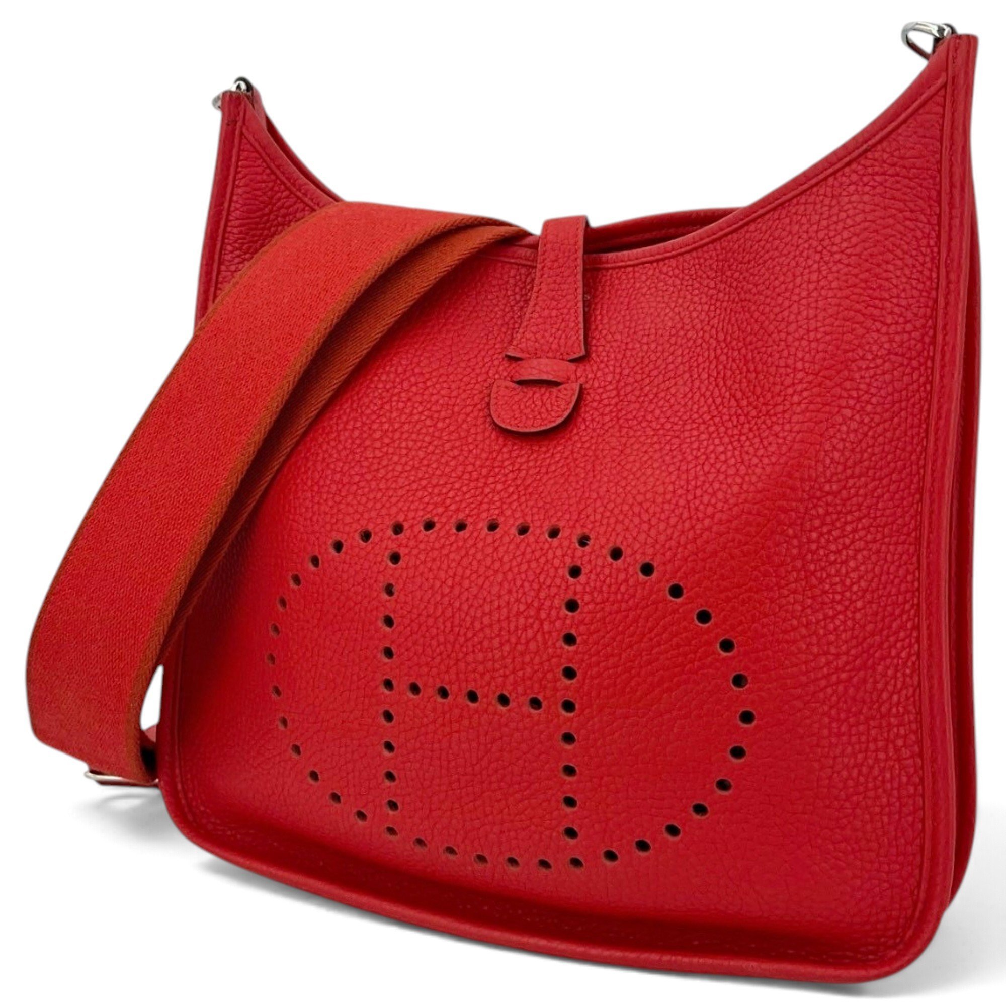 Evelyne leather handbag