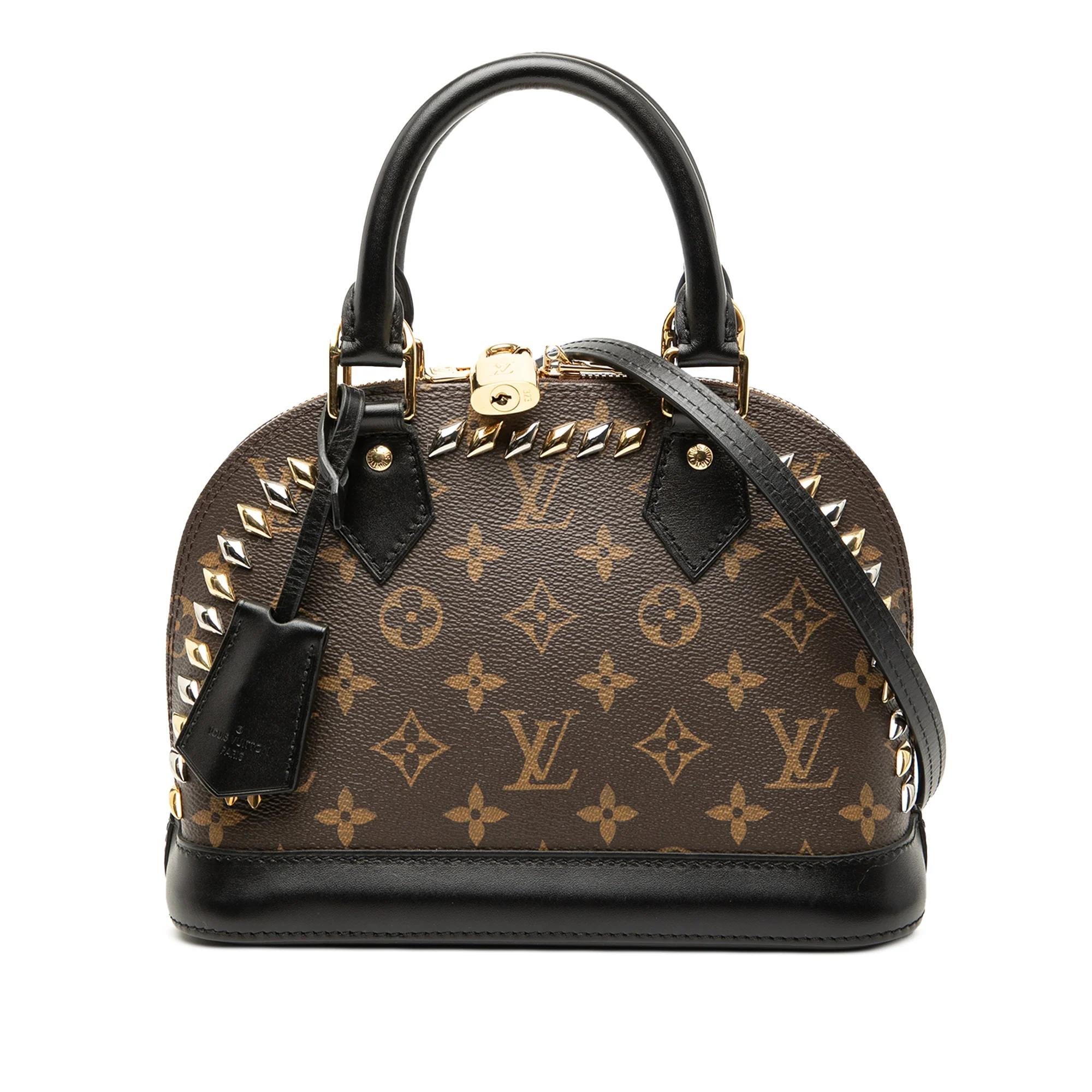 Alma leather handbag